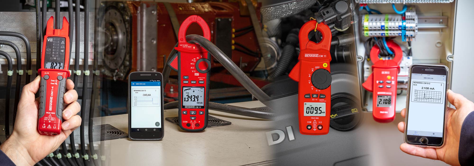 Digital-Stromzangen-Multimeter